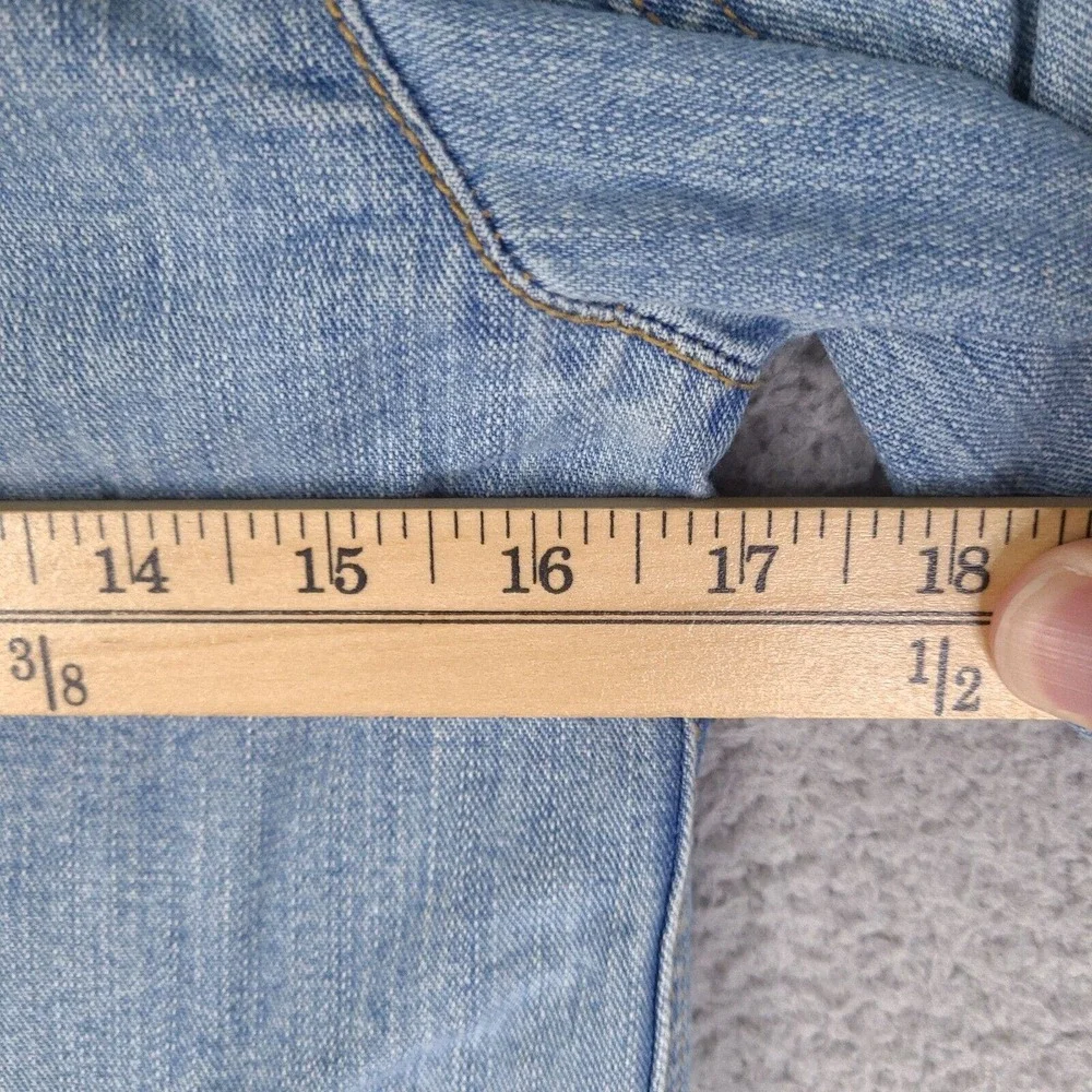 Gap‎ Girls Denim Jacket XXL Blue Trucker Jean Button Up Cotton
